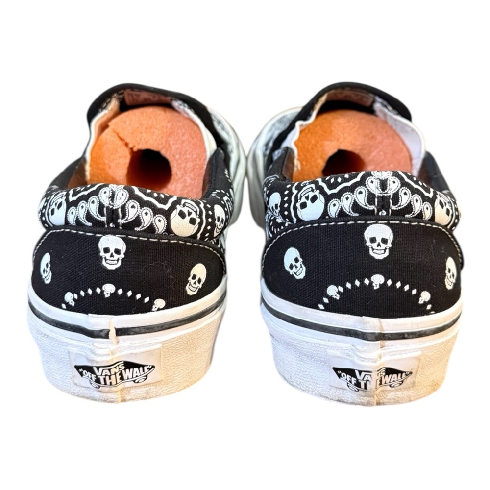 Vans Classic Slip-On Bandana Shoes Women’s Size 6.5 - Picture 2 of 8